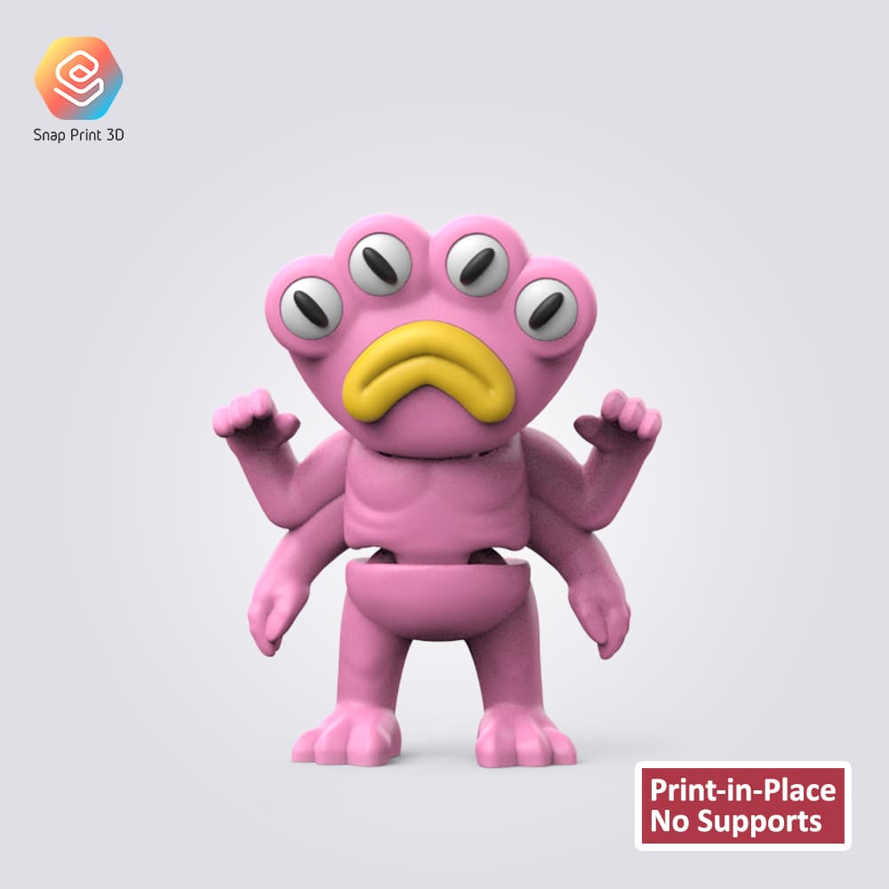 Flexi Alien E 3d model