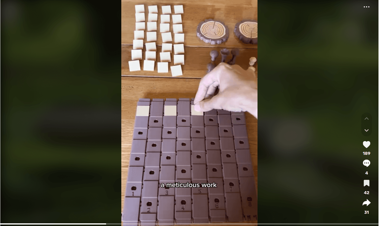 Where is the tiles for the 2nd color of cheesboard?