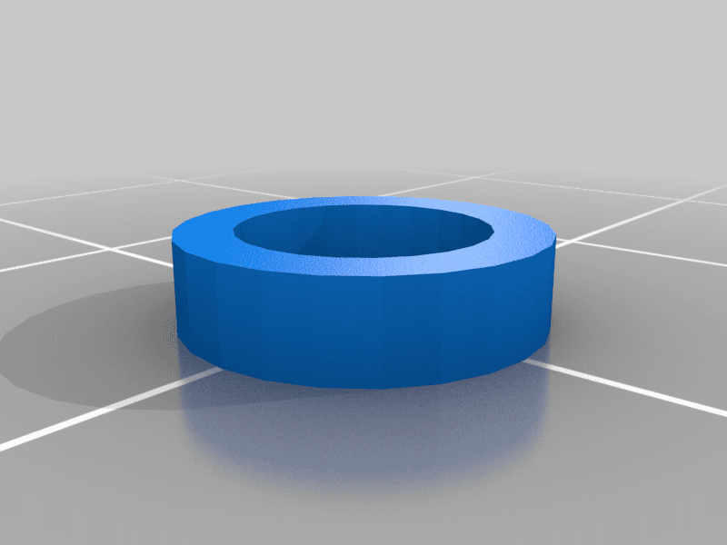 Magnet size adapter, customisable 3d model