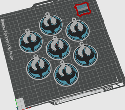 Minnesota Rebel Alliance - Key Chain & Sign 3d model