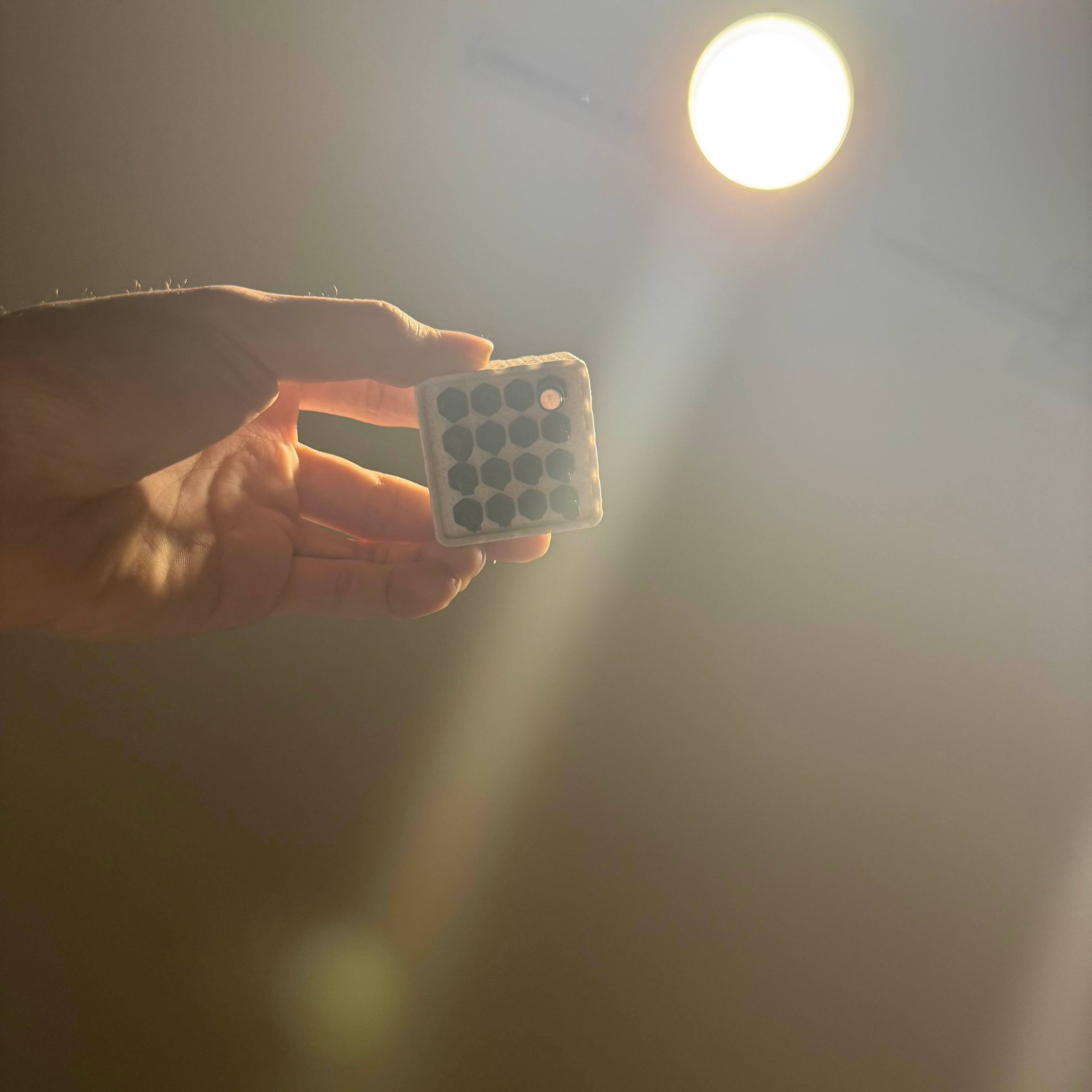 1x1 HexBit holder Gridfinity 3d model