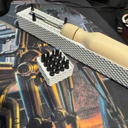 1x1 HexBit holder Gridfinity 3d model