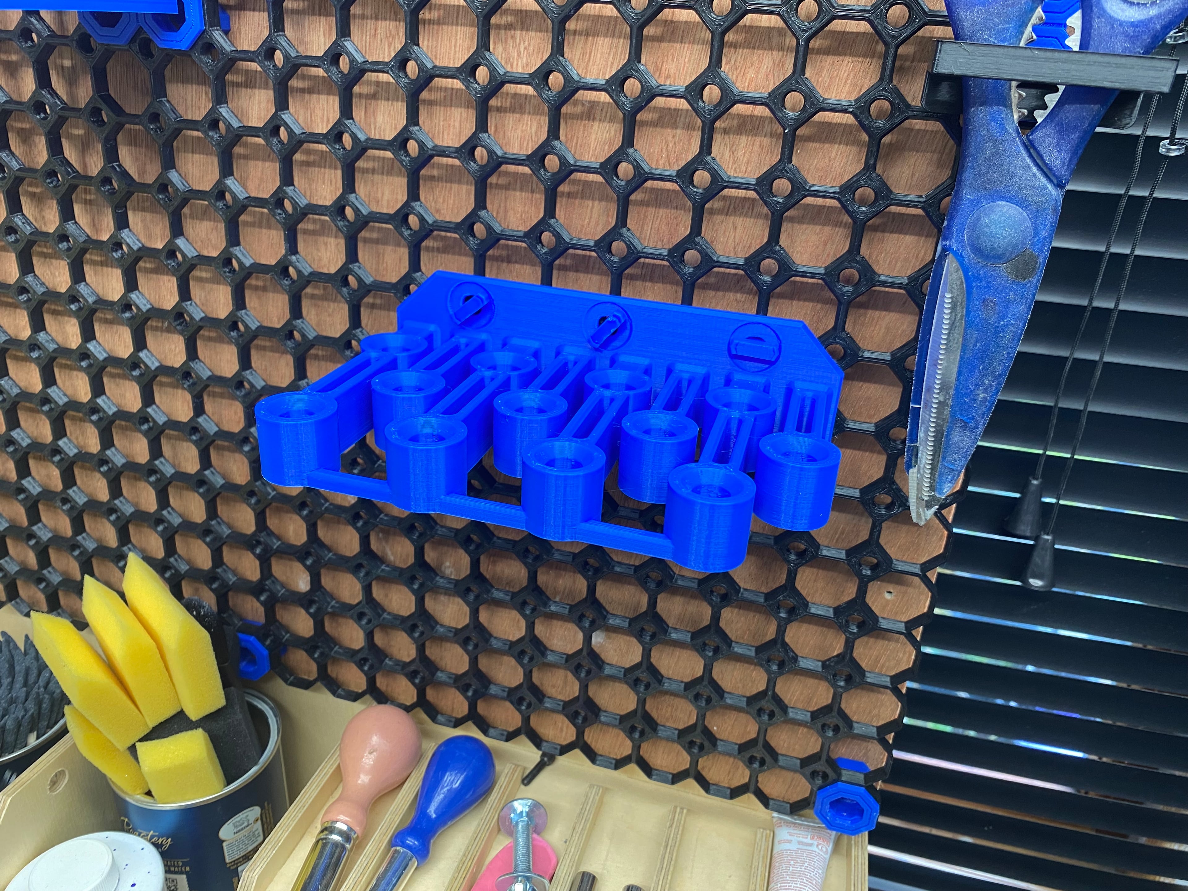 Multiboard Ultimate Screwdriver Holder! 3d model