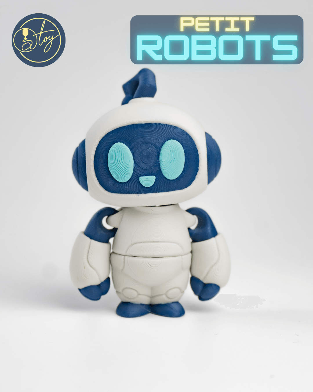PETIT ROBOTS - KEYCHAIN COLLECTION 3d model