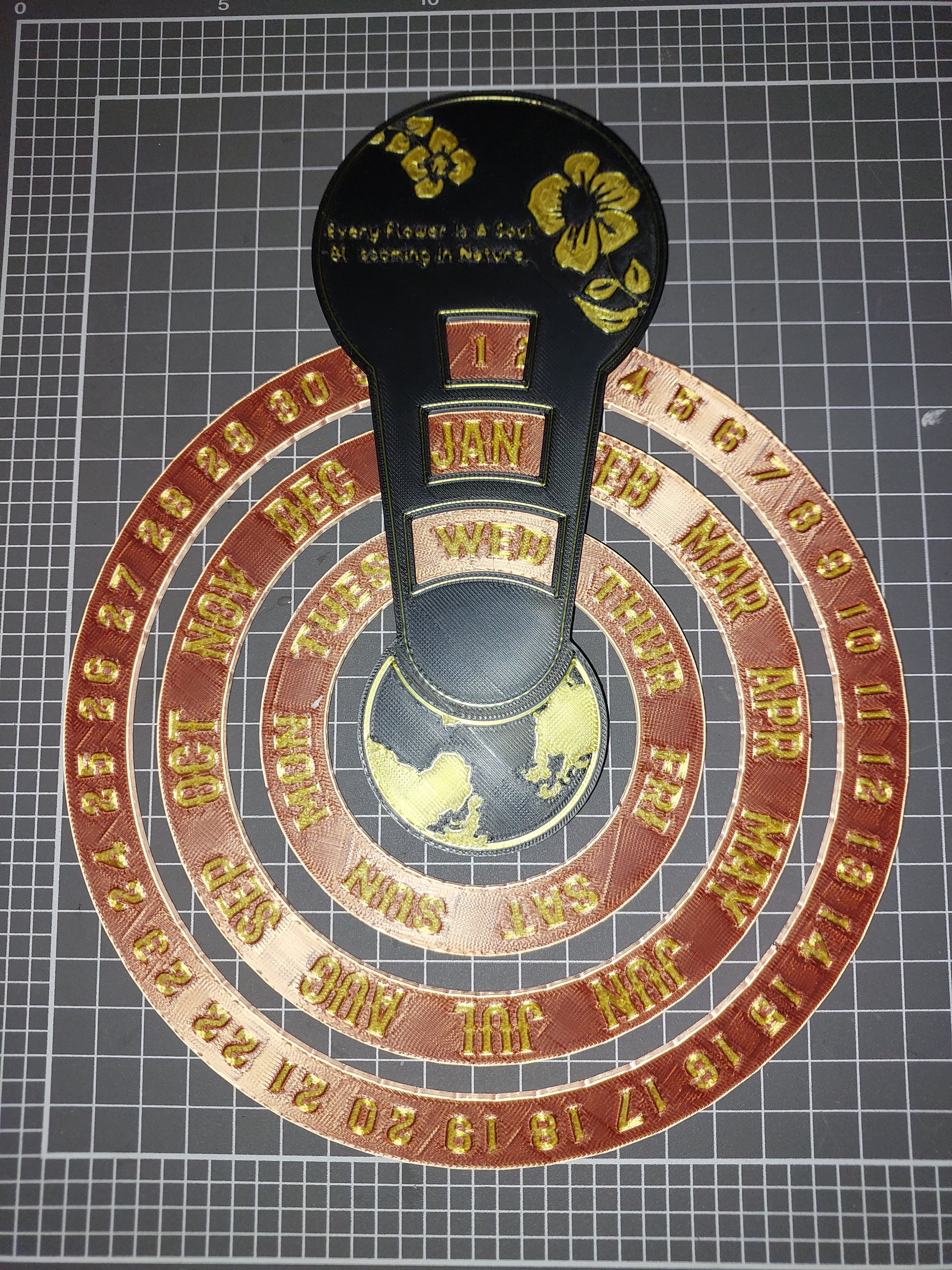 3 Perpetual Calendars 3d model