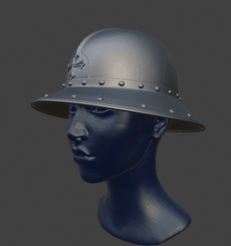 Templar Guard Helmet 3d model