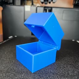 Snap Fit Box Blank 50x50 3d model