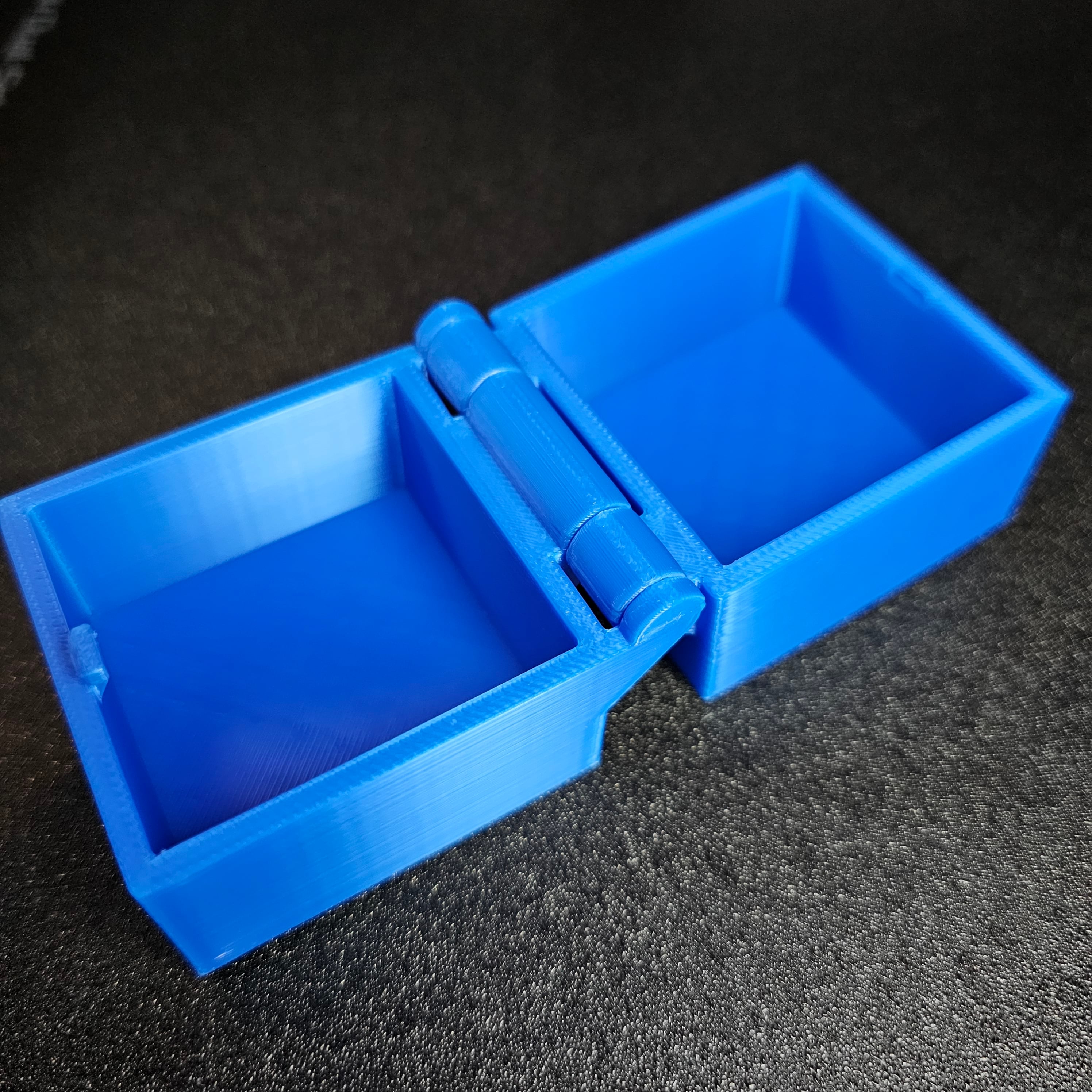 Snap Fit Box Blank 50x50 3d model