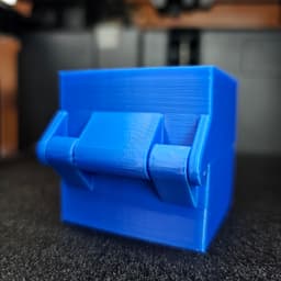 Snap Fit Box Blank 50x50 3d model