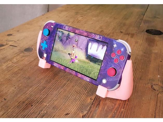 Switch Lite Grip - PRE-SUPPORTED RESIN EDITION! 3d model