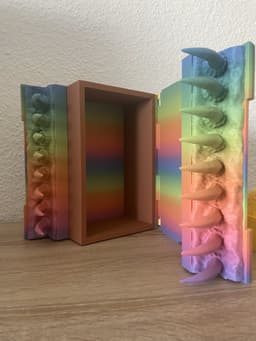 Monsters_Book Mimic 3d model