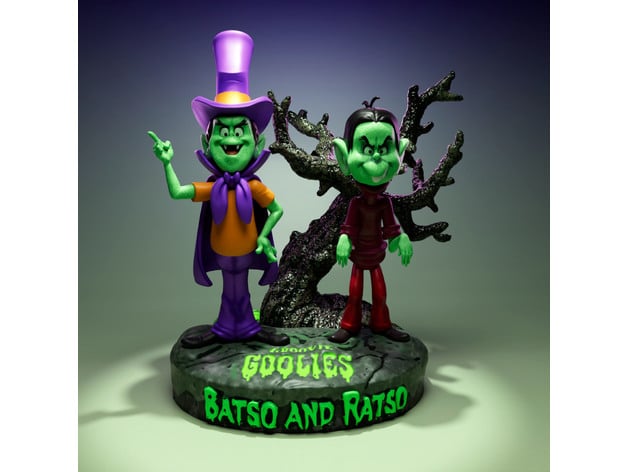 Batso_And_Ratso_STL 3d model