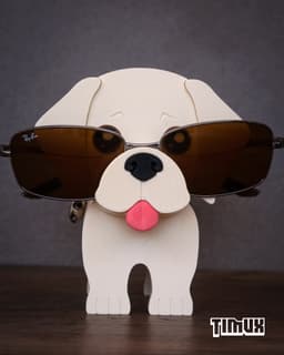 LABRADOR RETRIEVER GLASSES HOLDER 3d model