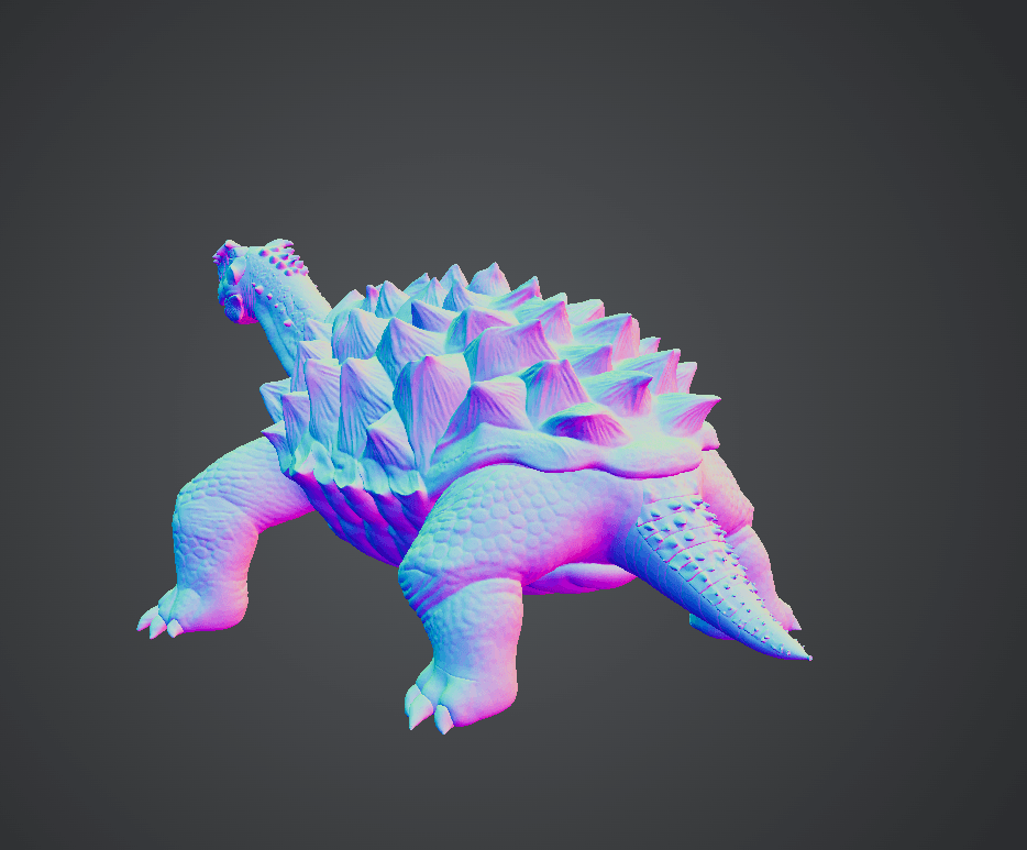 CARBONEMYS 3d model