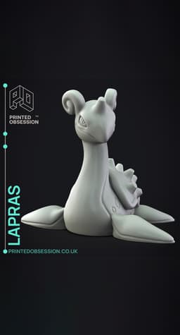 Lapras - Pokemon - Fan Art 3d model