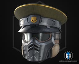 HD2 Commandant Helmet - 3D Print Files 3d model