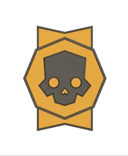 Helldivers 2 Warbond Plate 3d model