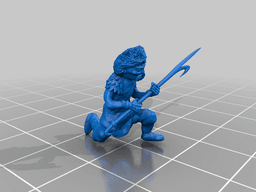 1st ED AD&D Derro 3d model