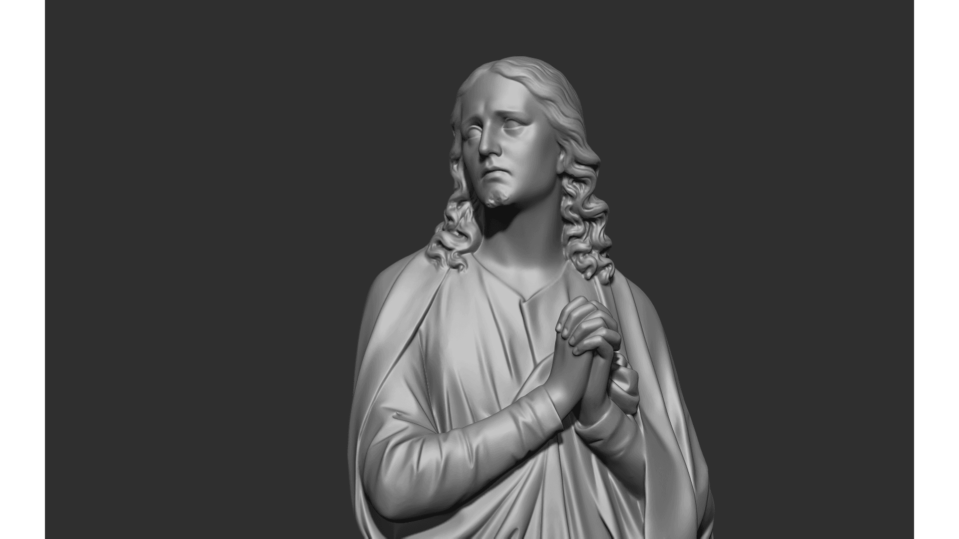 Saint John 3D Scanning STL Printable 3d model