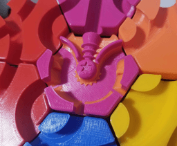 Hextraction - Shrink Ray Tile Improved 3d model
