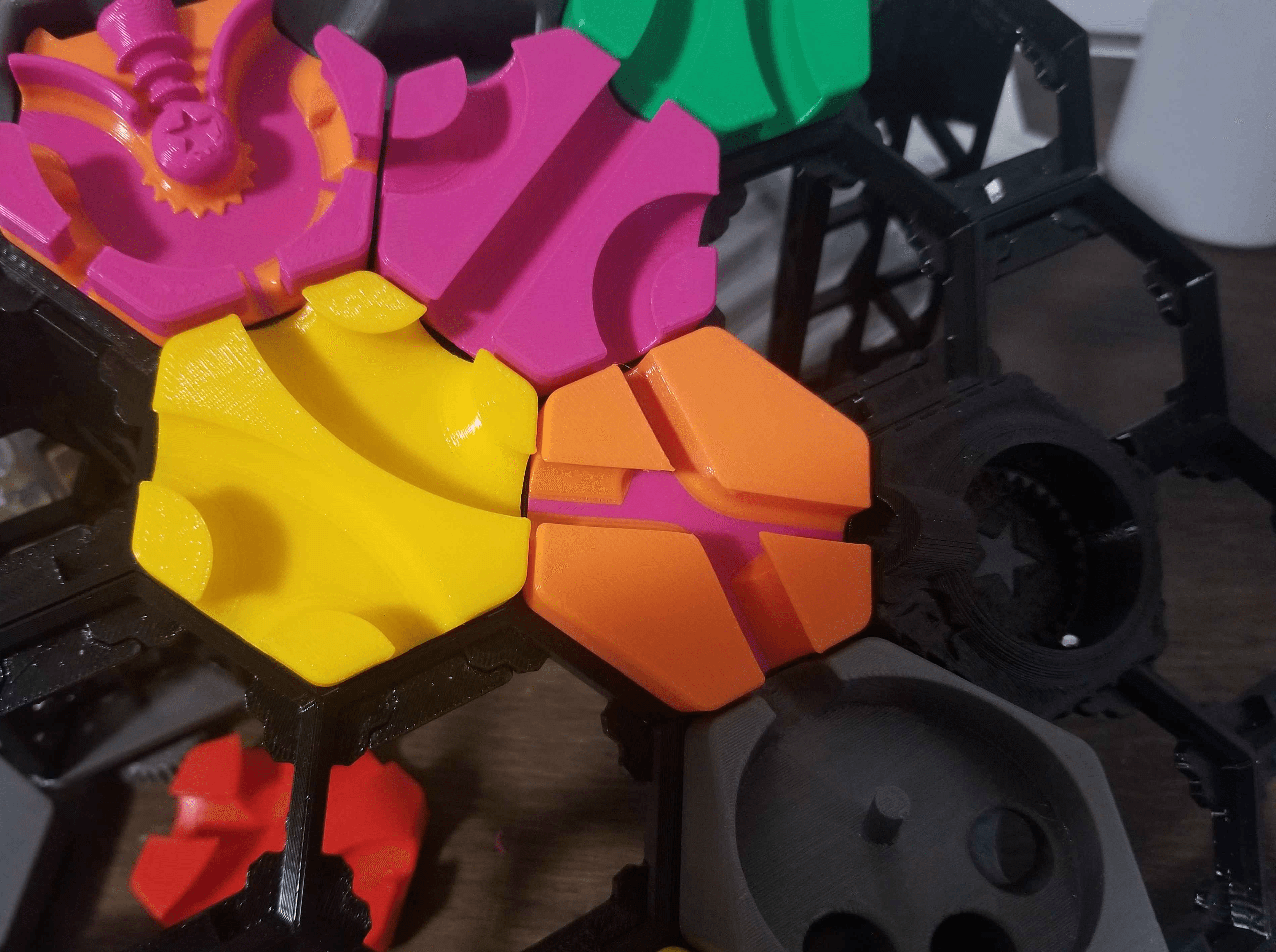 Hextraction - Shrink Ray Tile Improved 3d model