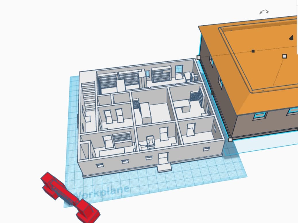 Community Centre 3d model