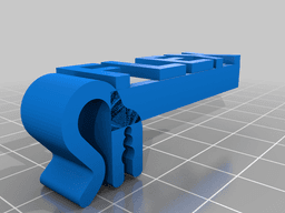 Filament Label Clips 3d model