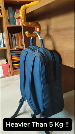 Foldable Bag Hanger β Heavy Duty Table Hook for Backpack & Purse 3d model