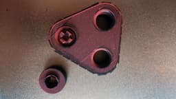 TRIPLE TRACK CLICK FIDGET 3d model