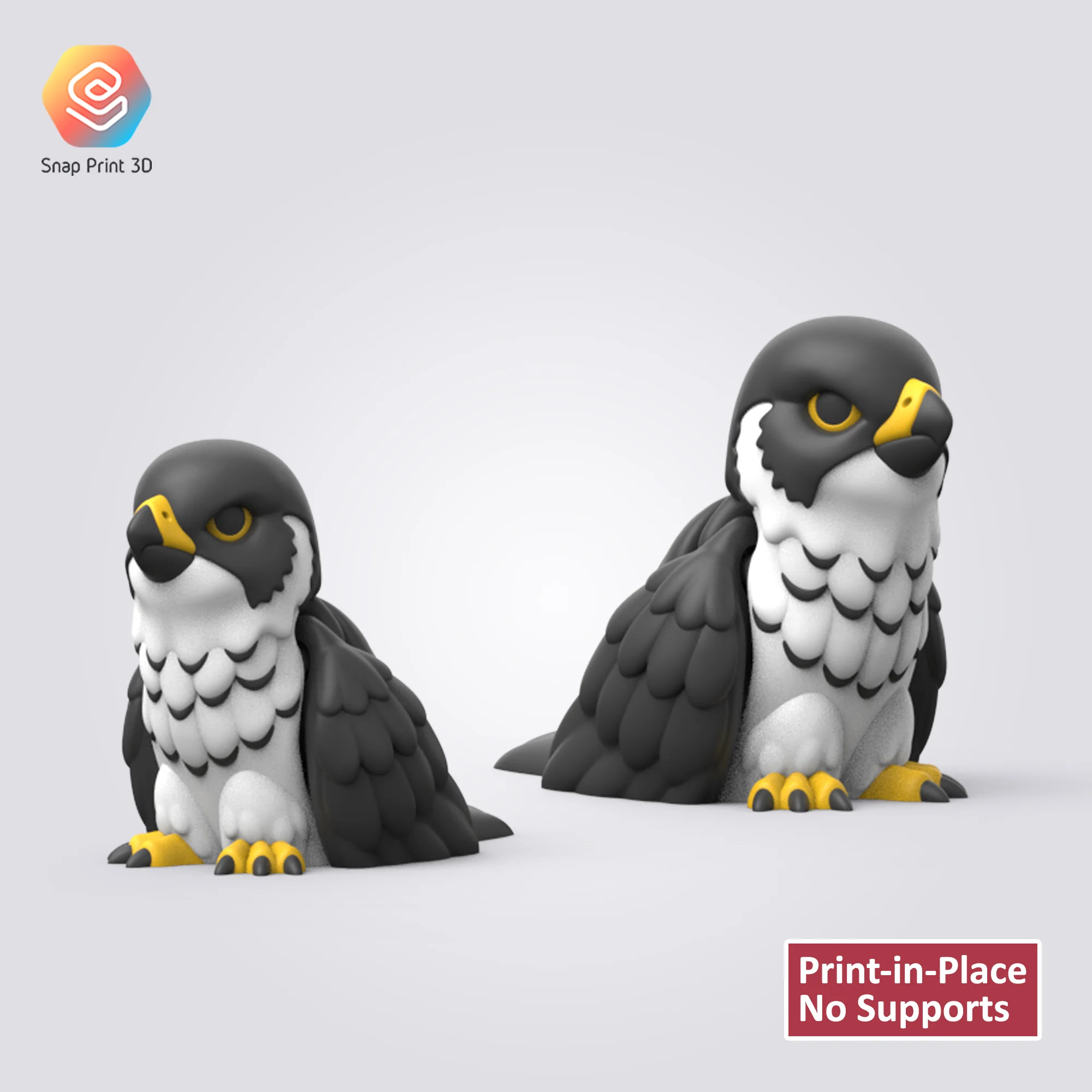 Flexi Falcon 3d model
