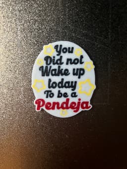 You did not wake up today to be a Pendeja 3d model