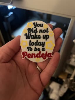 You did not wake up today to be a Pendeja 3d model