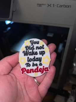 You did not wake up today to be a Pendeja 3d model