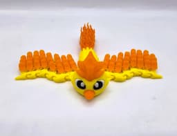 Pocket Pet - Flexi Baby Moltres - PokePet 3d model
