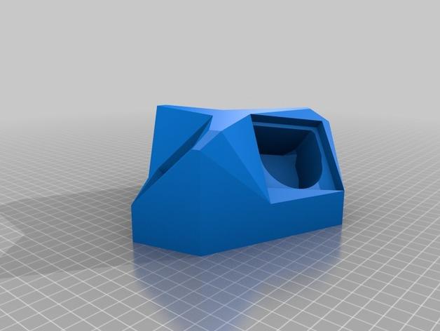 Power plug container 3d model