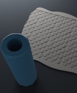 Texture Rollers Dragon and Fish Scales Vol.1 (1-3) 3d model