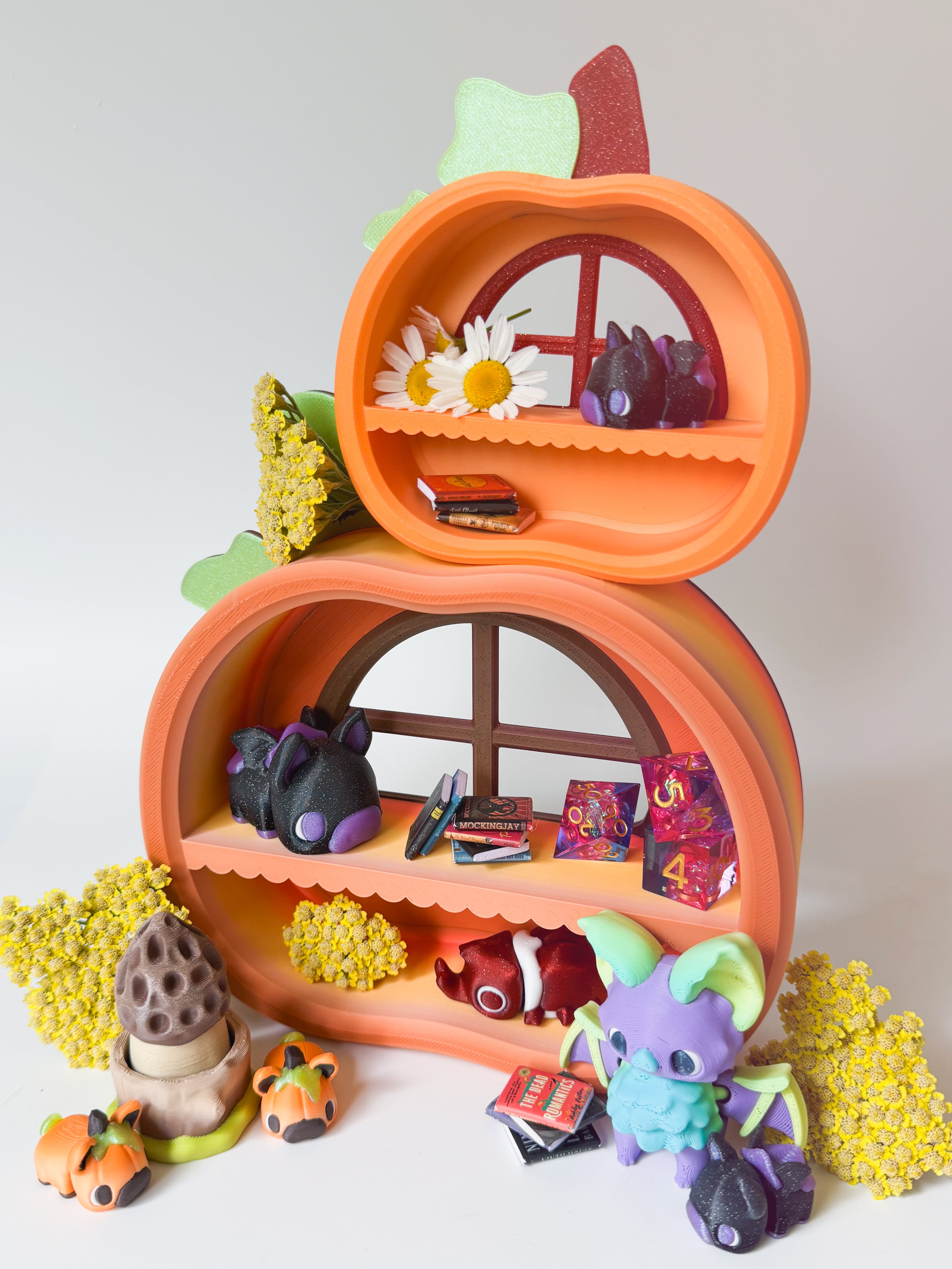 Pumpkin Shelf 3d model