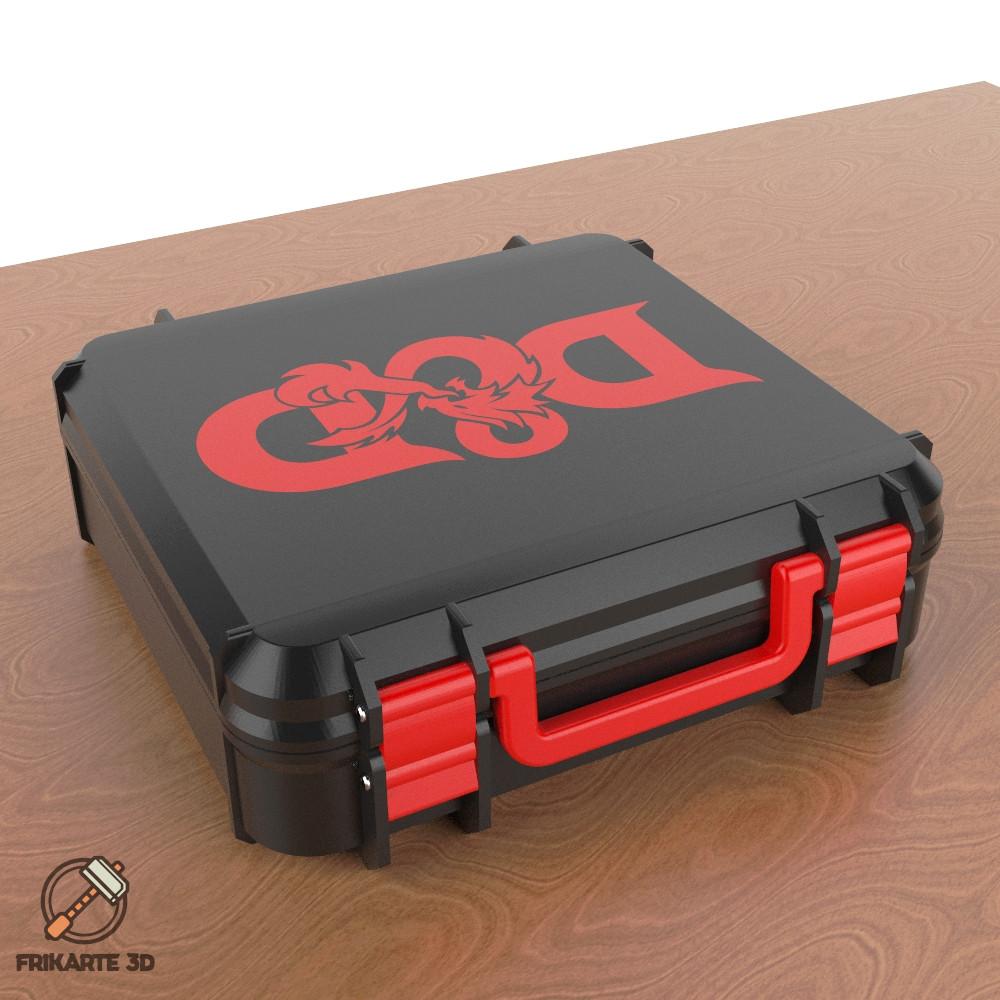Dungeons & Dragons Box Multicolor 3d model