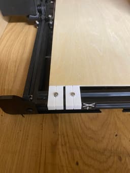 Tyvok Spider X1S - Frame Spacer (X0/Y0 Alignment + T-slot Mount) 3d model