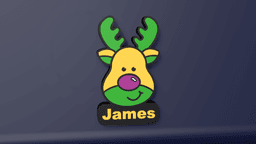 Rudolph Reindeer - LED Strip compatible 3d model