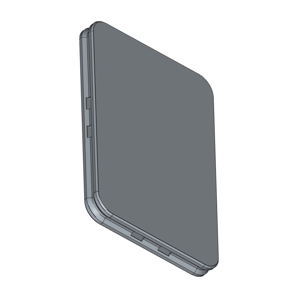 D-LOCK_PANEL-CLEAN.2X3 3d model