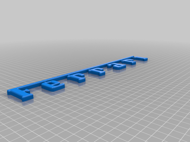 Ferrari Script remix 3d model