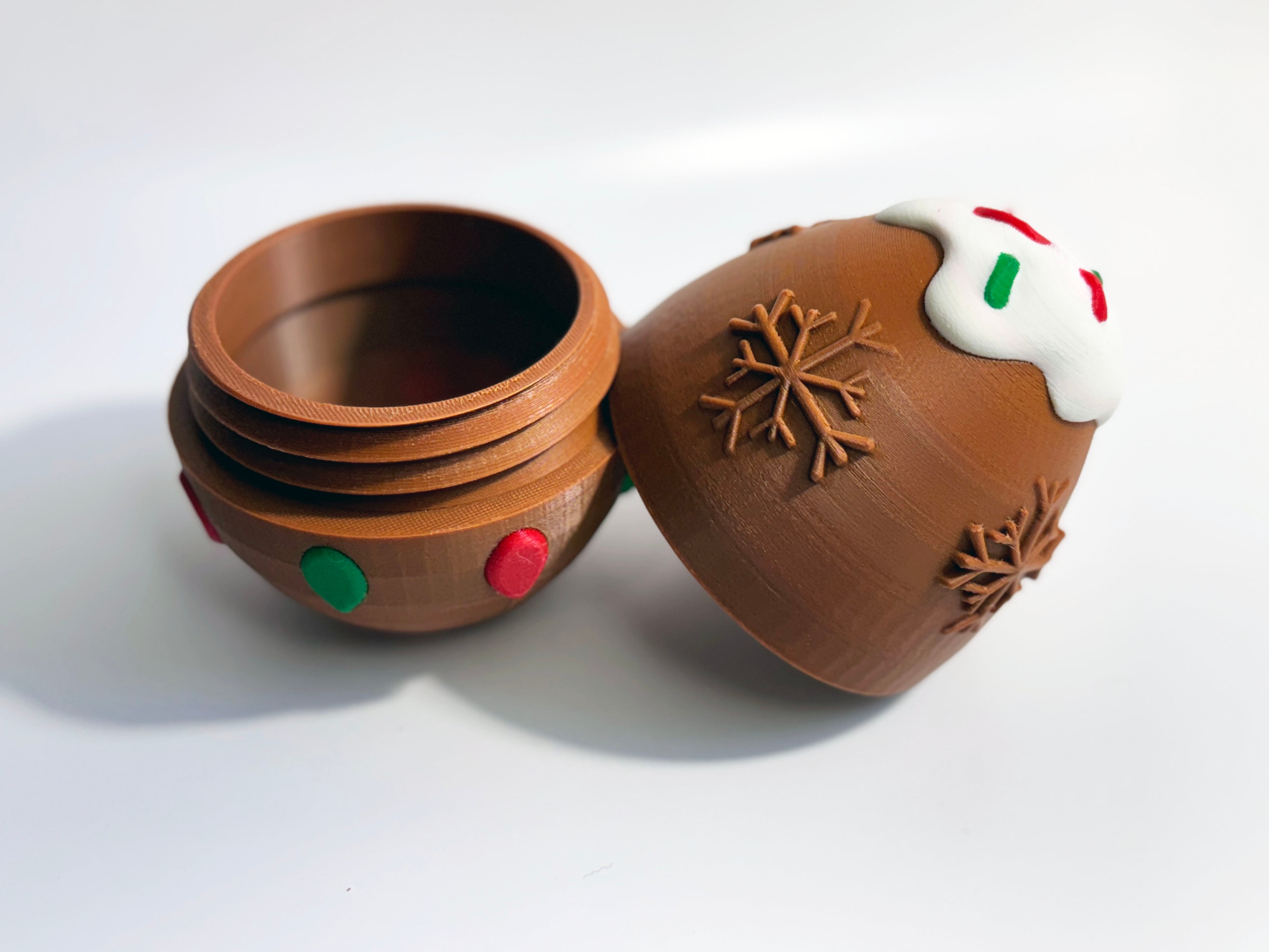 Teal Cat Creative Gingerbread Egg 3d model