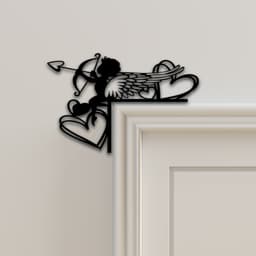Love Door Corner Decor 3d model