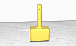 Llavero Martillo Thor Mjolnir 3d model