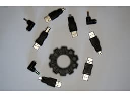 Modular USB Adapter Holder 3d model