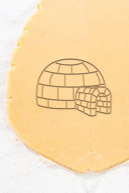 Eskimo Cookie Cutter, Biscuit Cutter 3d model