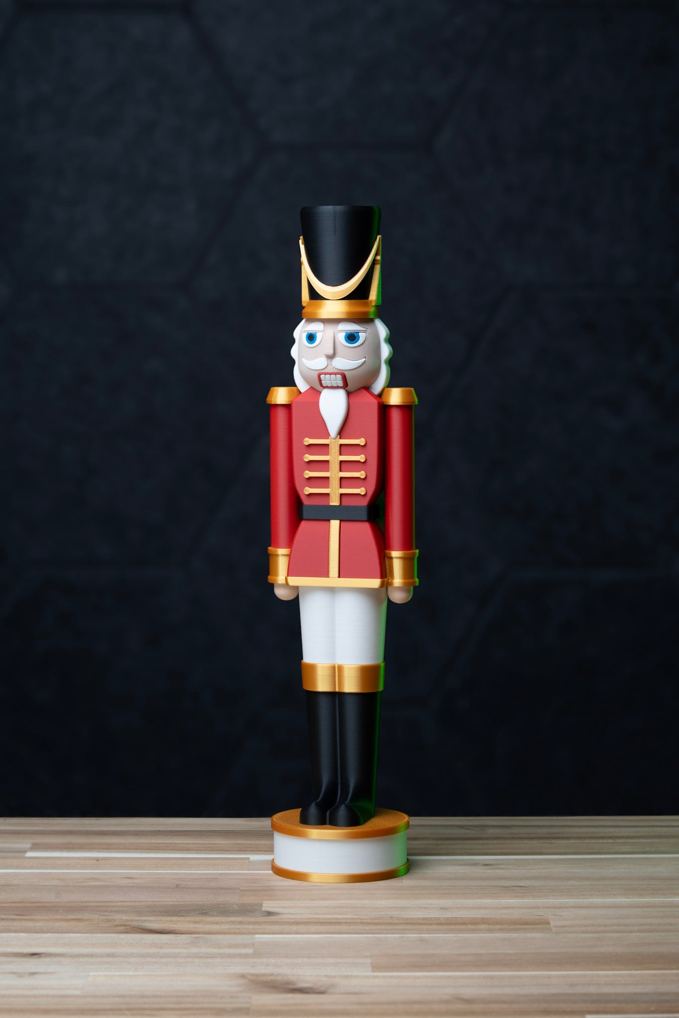 Nutcracker - Christmas Kit | No Supports, No AMS, No Glue 3d model