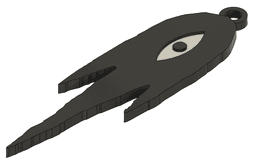 Something Keychain (Omori) 3d model