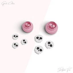 Halloween Studs Polymer Clay Cutter Package, Mini Halloween Set, 10 Models, 2 Sizes Included, No:660 3d model